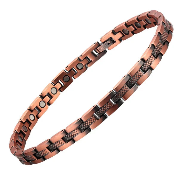 Pure Copper Magnetic Anklet