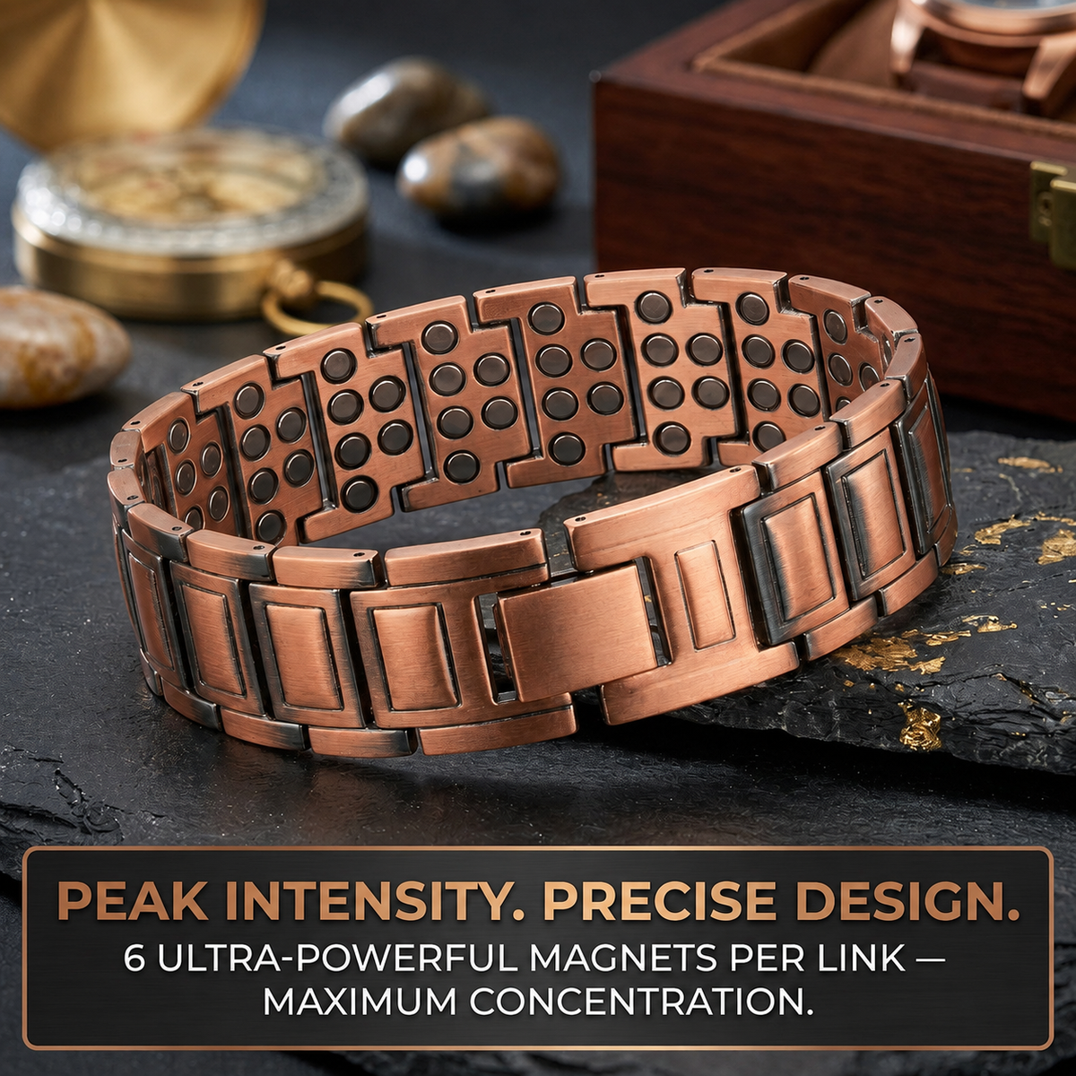 Pure Copper Magnetic Bracelet - Men