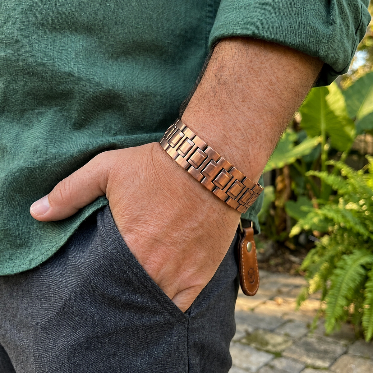 Pure Copper Magnetic Bracelet - Men