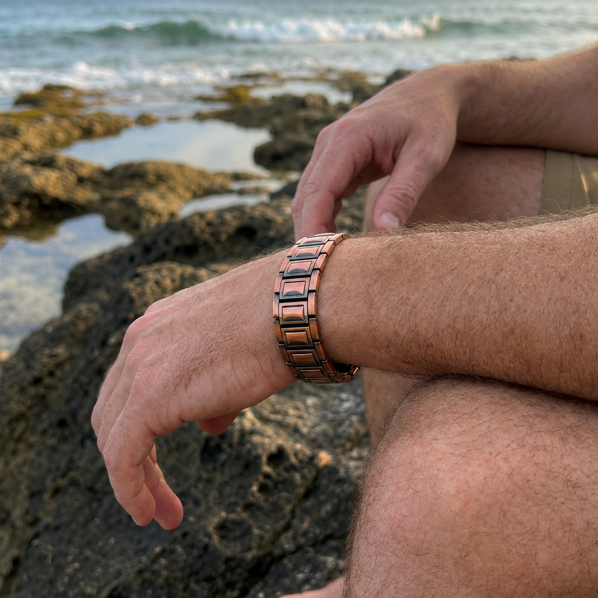 Pure Copper Magnetic Bracelet - Men