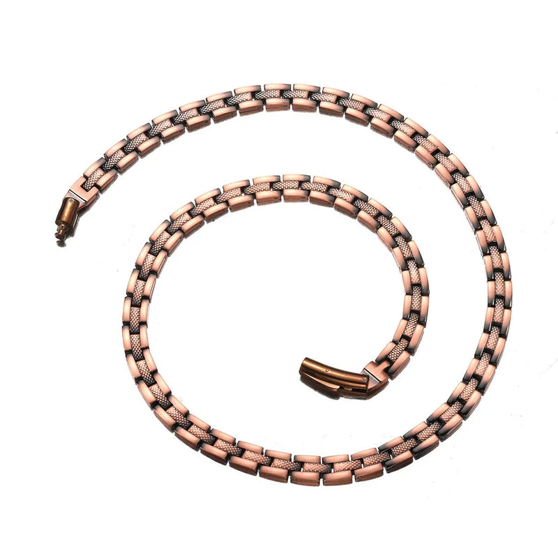 Pure Copper Magnetic Necklace – Unisex
